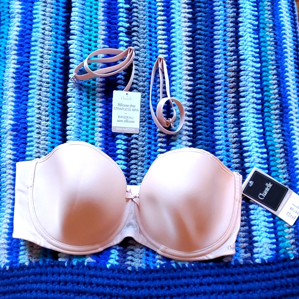 NWT Chantelle silicone free strapless bra